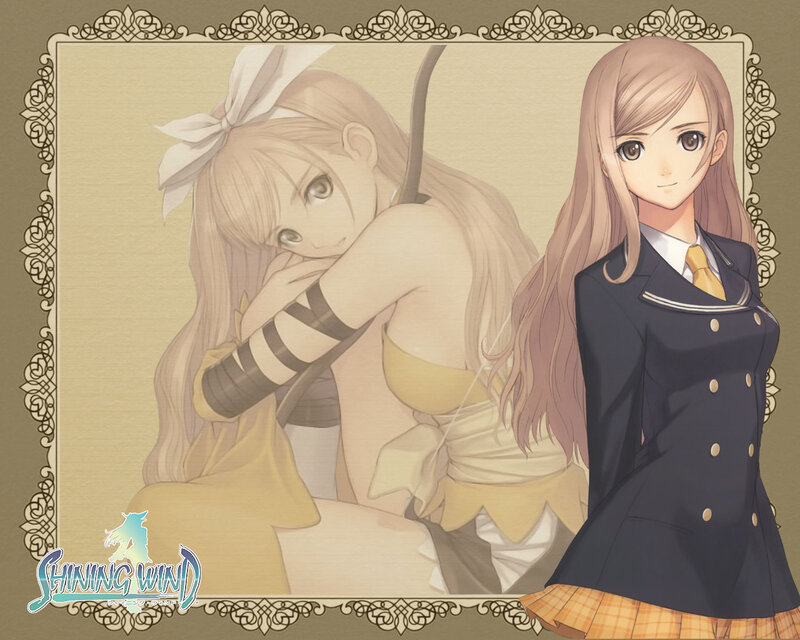 Shining Wind character art