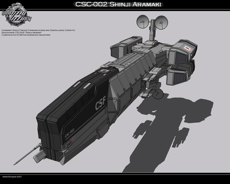 Shinji Aramaki spaceframe design