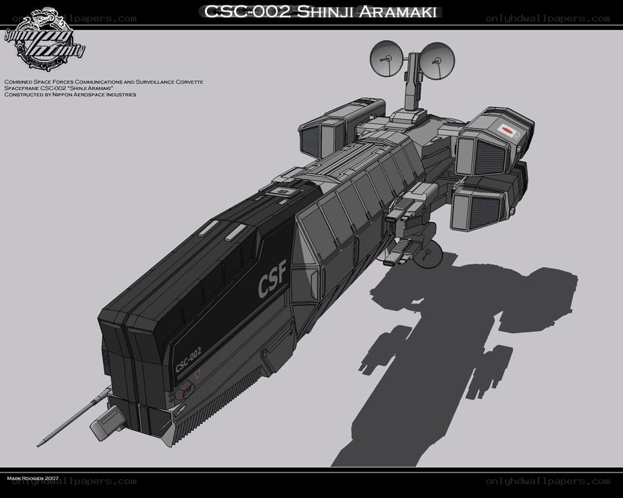 Shinji Aramaki spaceframe design