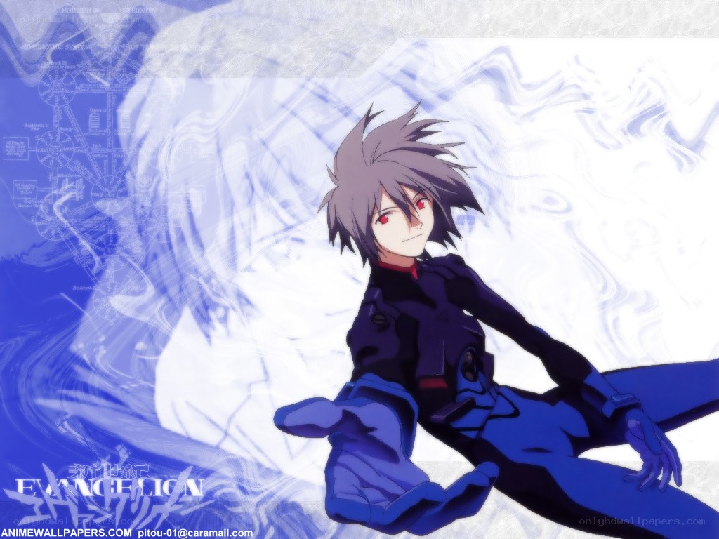 Shinji Ikari from Evangelion