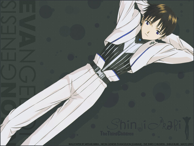 Shinji Ikari from Neon Genesis Evangelion