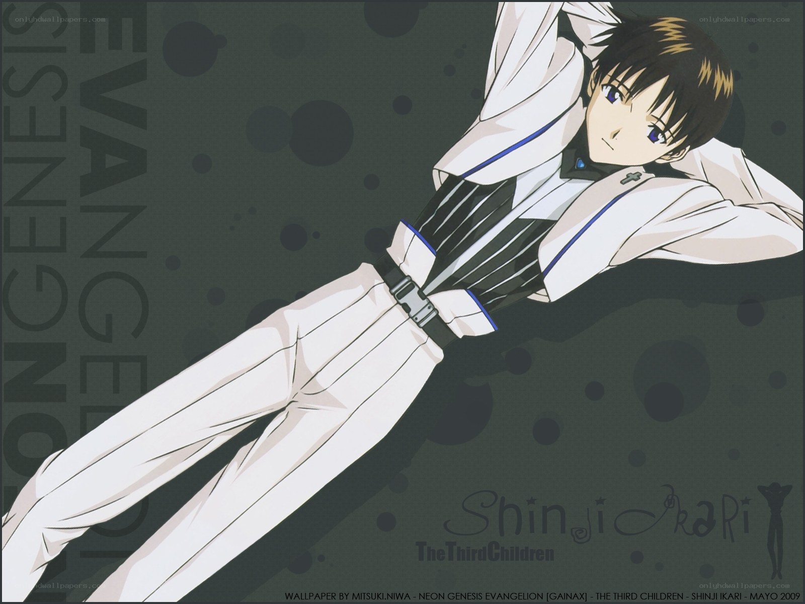 Shinji Ikari from Neon Genesis Evangelion