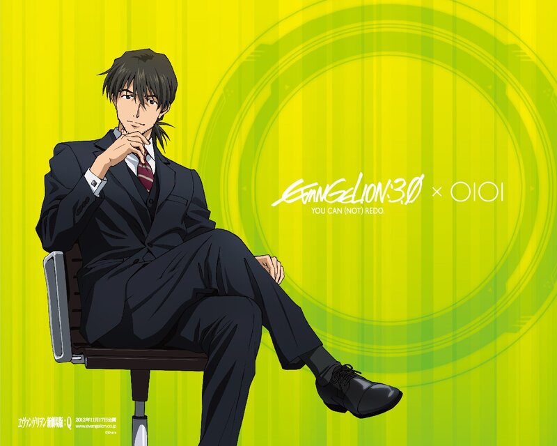 Shinji Ikari promotional art