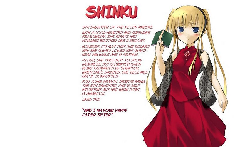 Shinku character profile