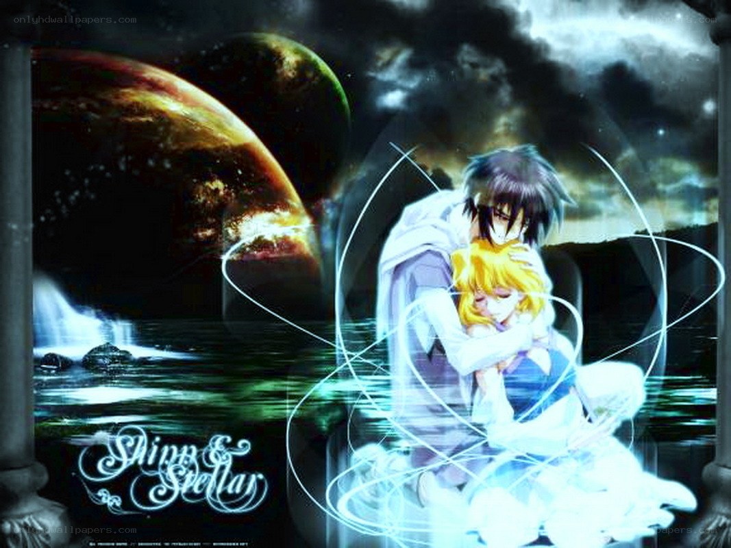 Shinn and Stellar embrace