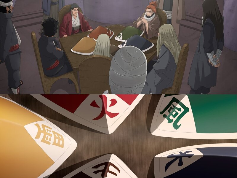 Shinobi Leaders at Table
