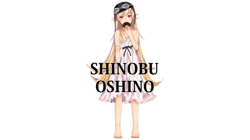 Shinobu Oshino character art
