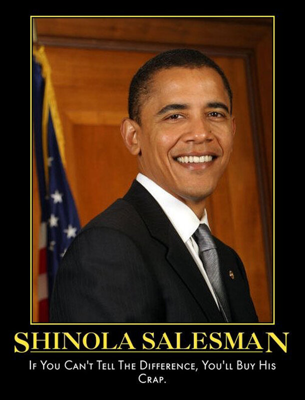 Shinola Salesman Meme