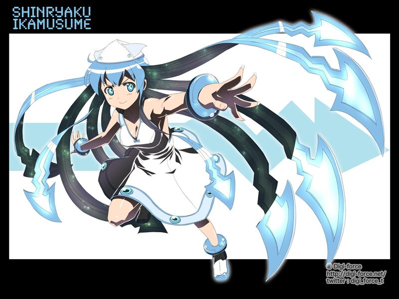 Shinryaku Ikamusume character art