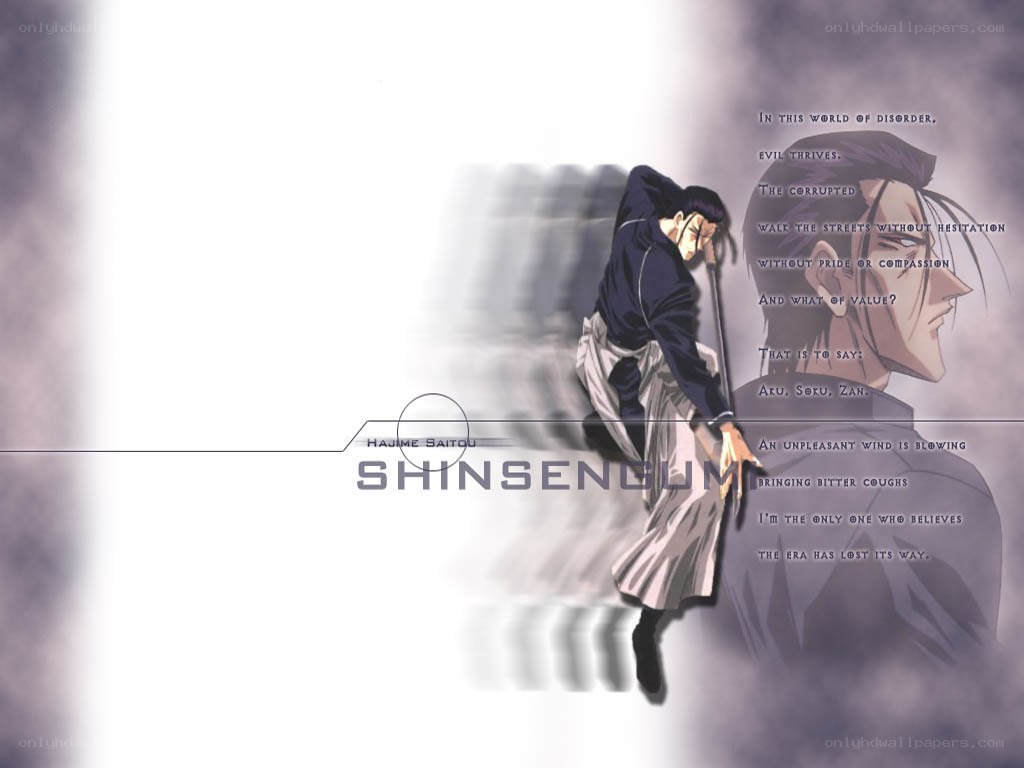 Shinsengumi character illustration