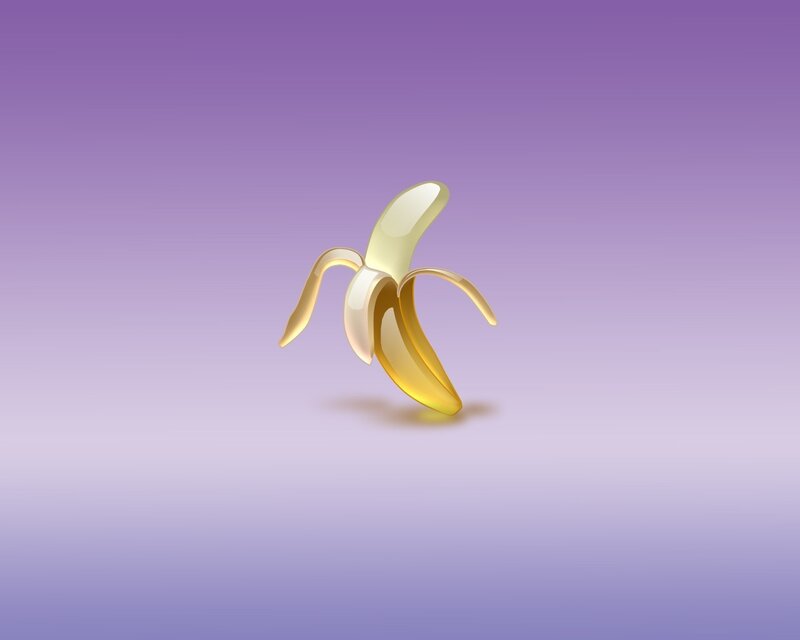 shiny banana icon