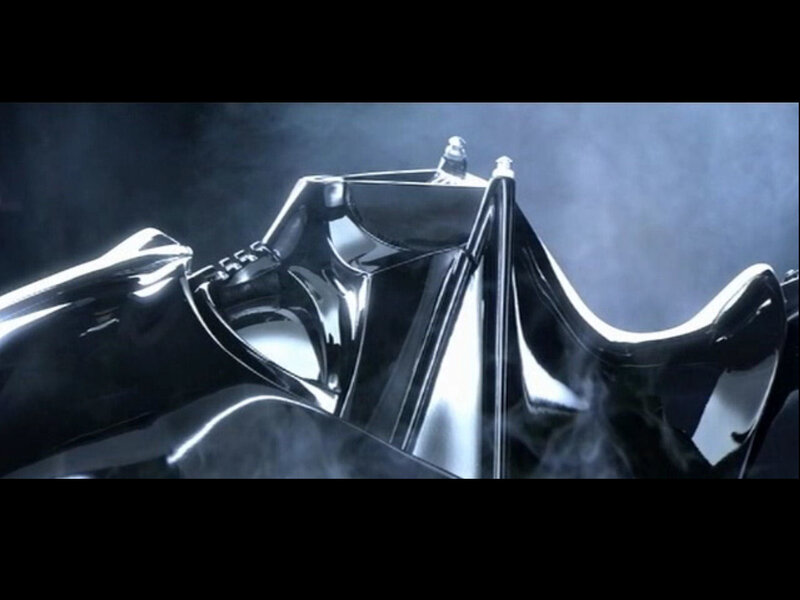 shiny black motorcycle seat