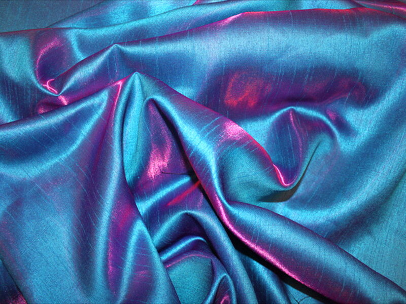 Shiny Blue Fabric