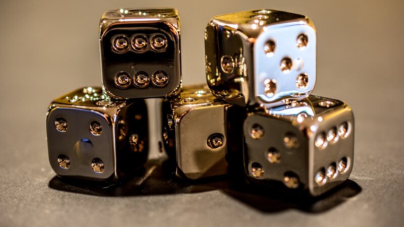 Shiny Metal Dice