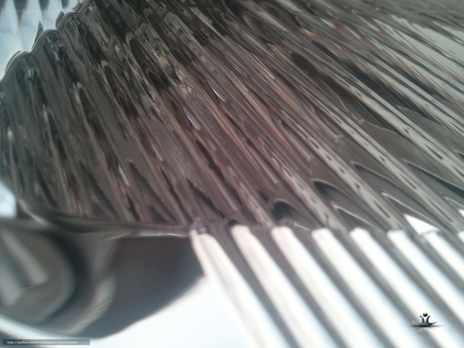 shiny metal surface texture