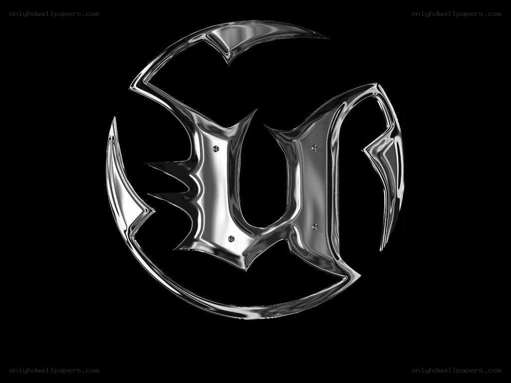 shiny metallic logo design