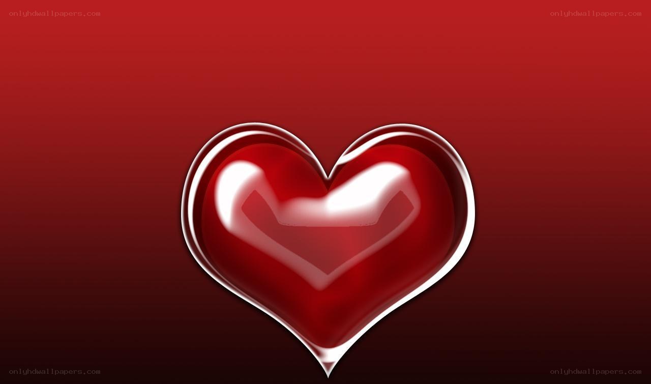 shiny red heart icon