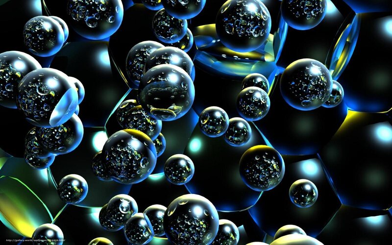 Shiny Spheres in Dark Space