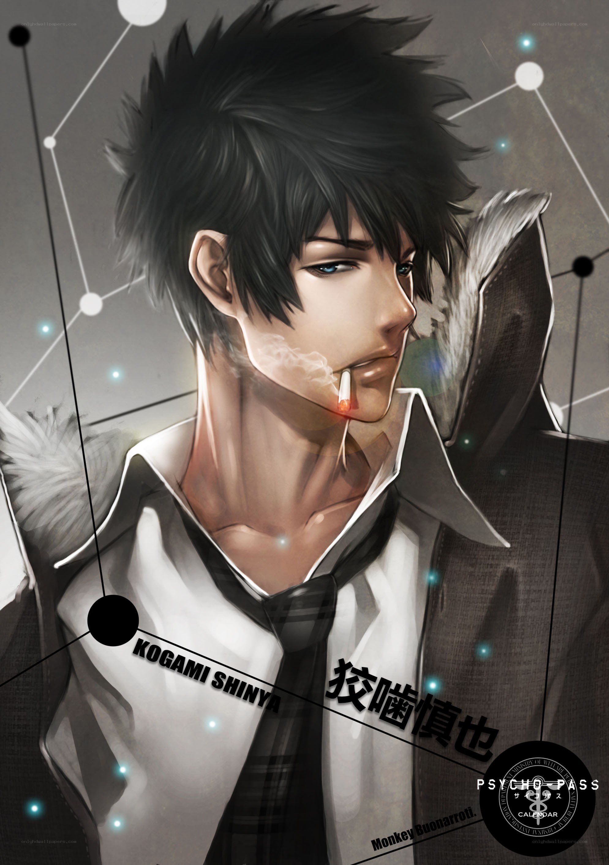 Shinya Kogami character art