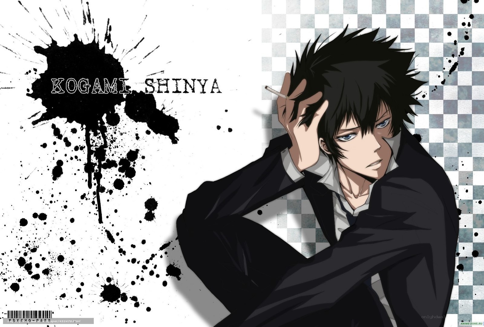 Shinya Kogami from Psycho-Pass
