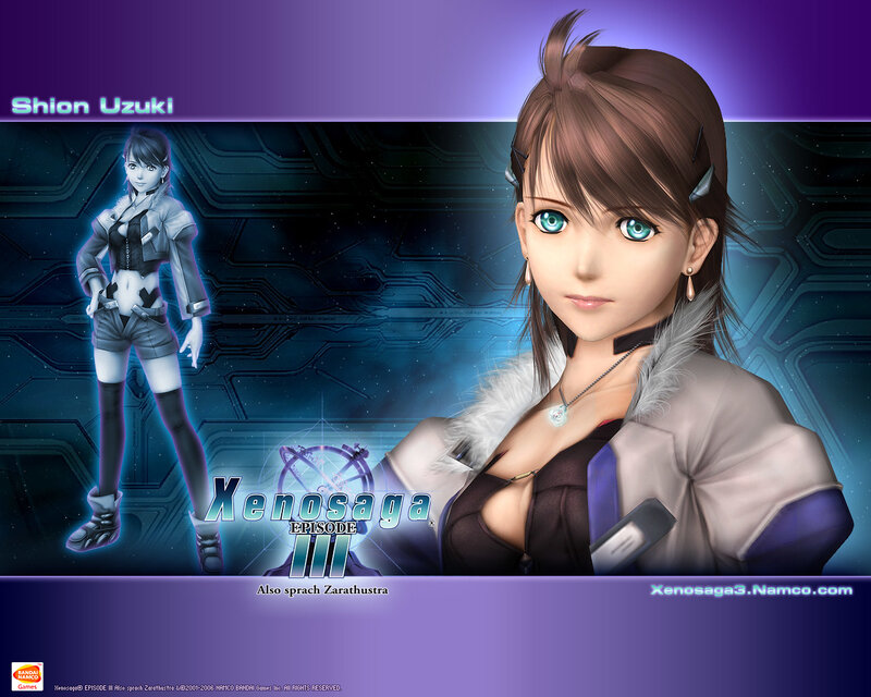 Shion Uzuki from Xenosaga Episode III