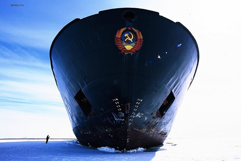 Ship Bow in Ice