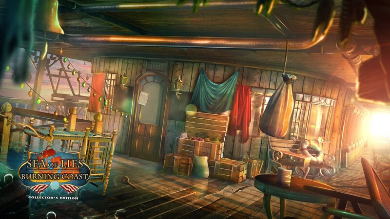 Ship Cabin Interior — Brown