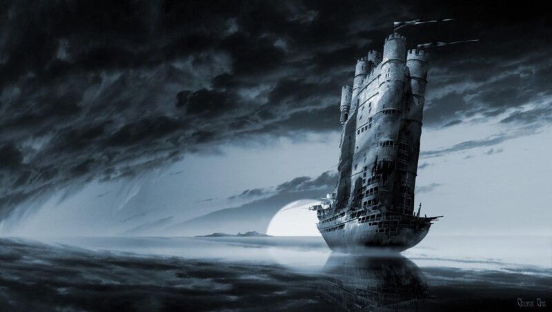 Ship-castle Hybrid — Gray
