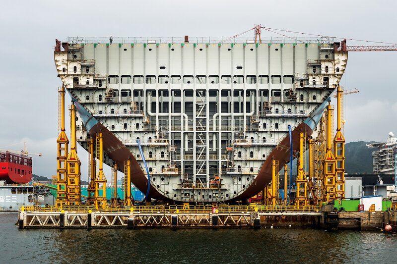 Ship Hull under Construction
