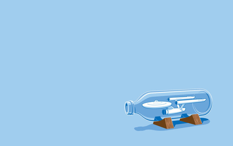 ship in a bottle