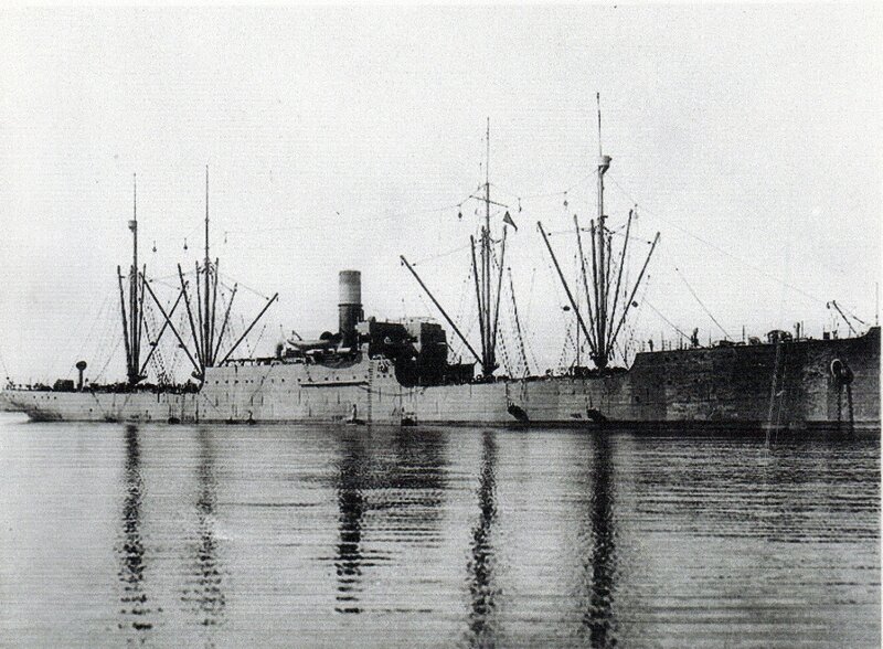 ship in a harbor