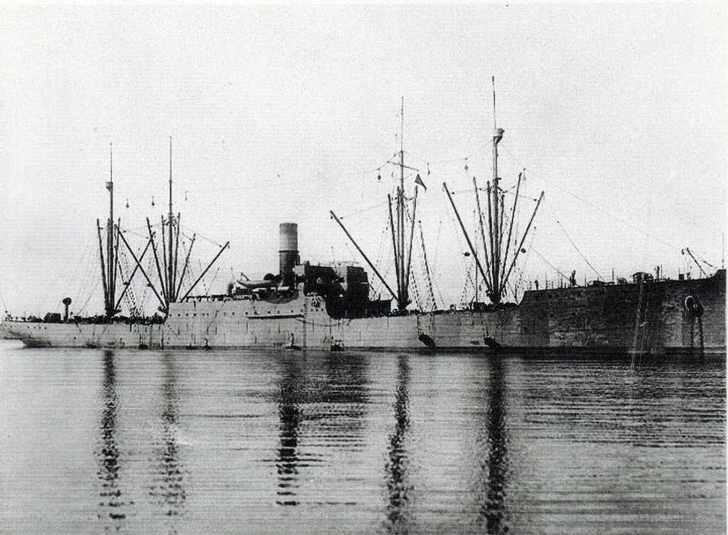 ship in a harbor