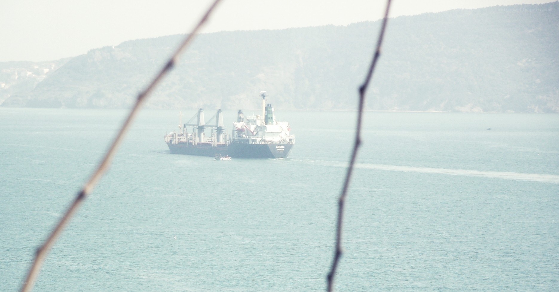 ship in the sea
