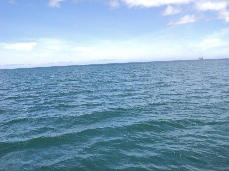 Ship on Open Sea