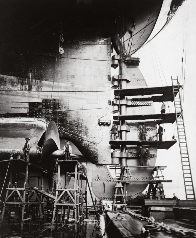 Ship Propeller Installation