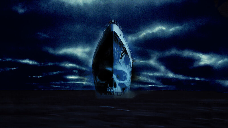 Ship with Skull Design
