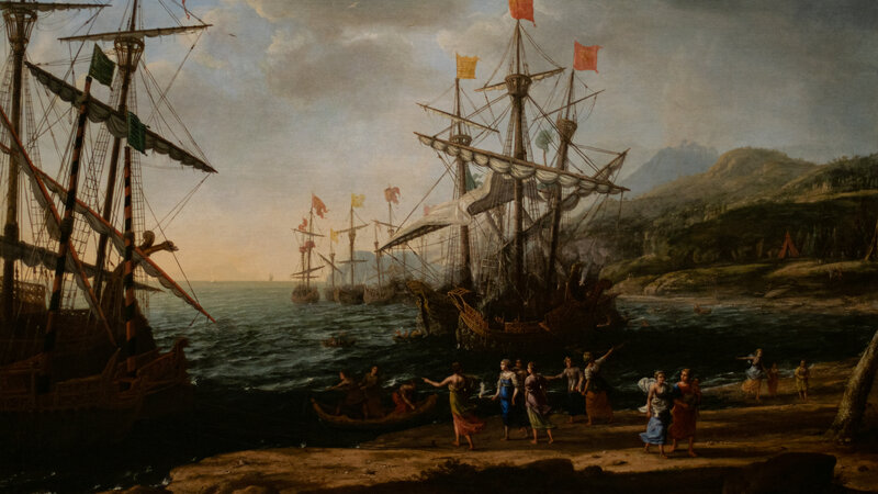 Ships Arriving at Shore