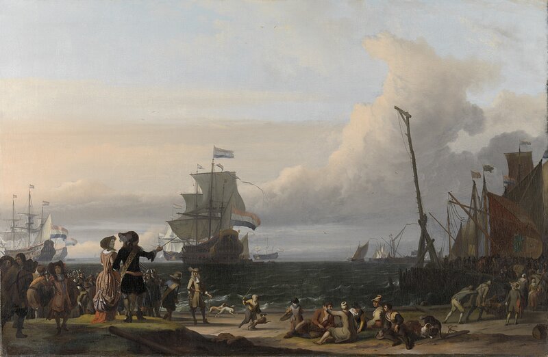 Ships at a Harbor