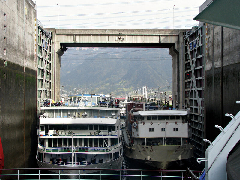 Ships in a Lock