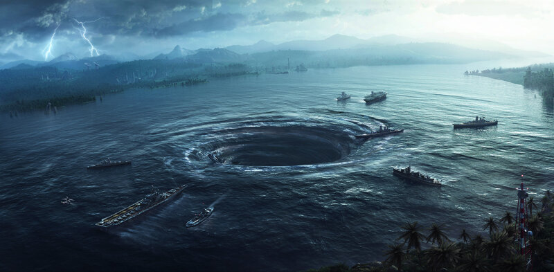 Ships in a Whirlpool