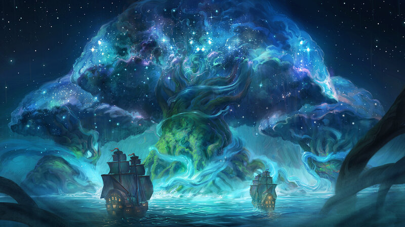 Ships in Nebula Sea