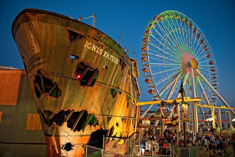 Shipwreck at Amusement Park