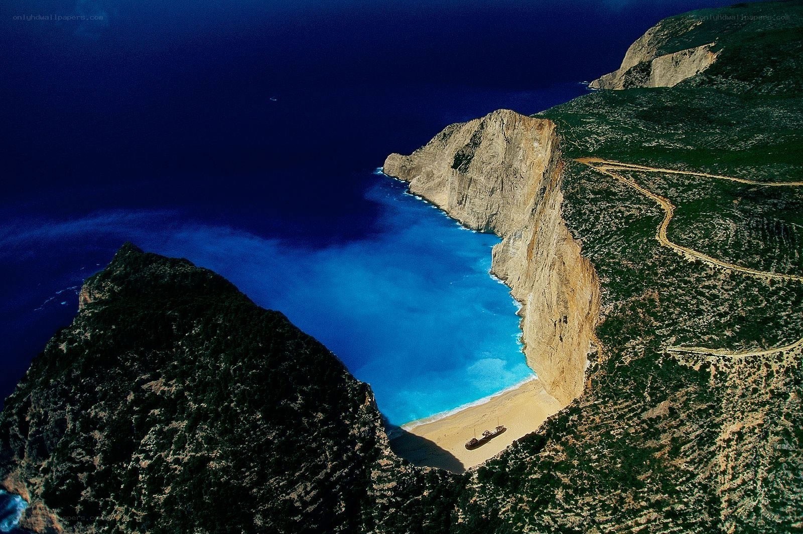 Shipwreck at Navagio Beach