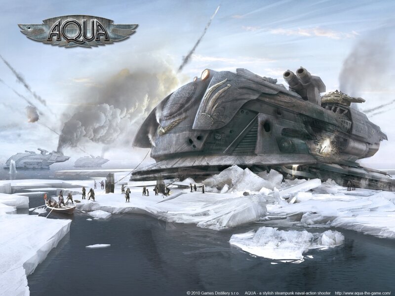 Shipwreck in Ice — White