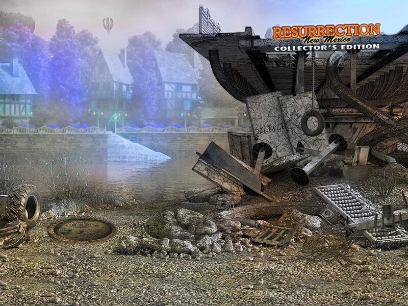 Shipwreck on Riverbank