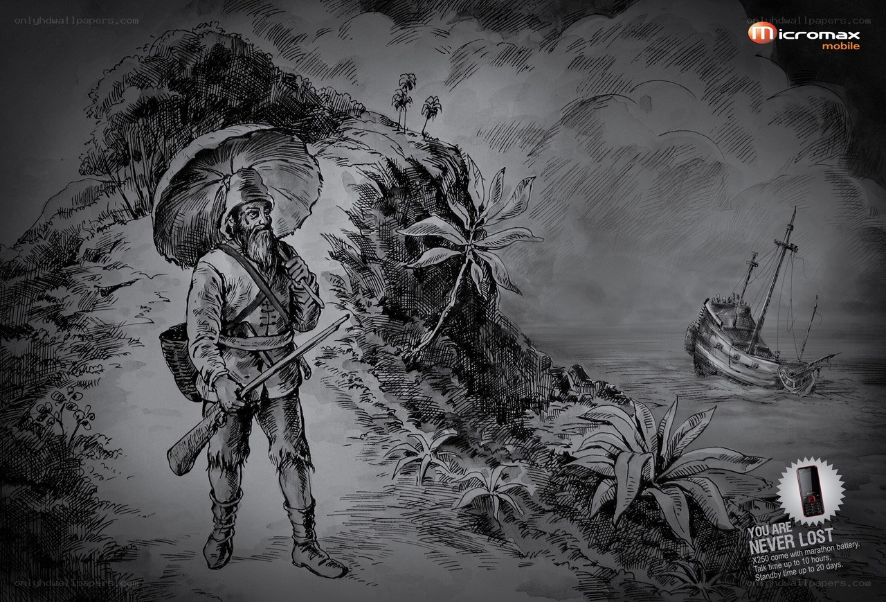 shipwreck survivor illustration