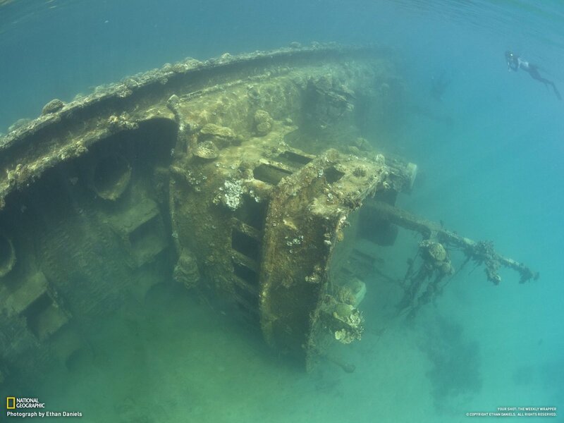 shipwreck underwater exploration