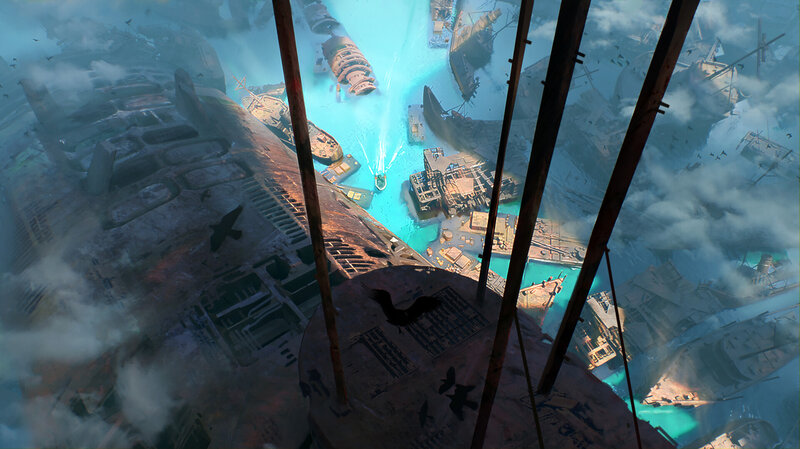 Shipwrecked City — Blue