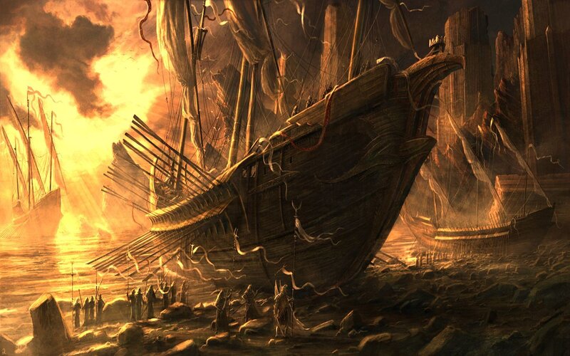 Shipwrecked Galleon — Orange
