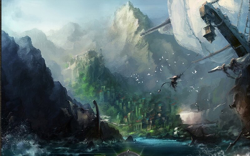 Shipwrecked Vessel — Green